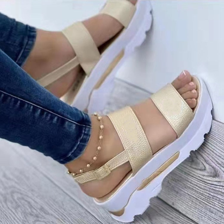 Women Sandals Lightweight Wedges Shoes For Women Summer Sandals Platform Shoes With Heels Sandalias Mujer Casual Summer Shoes | TageUnlimited
