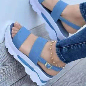 Women Sandals Lightweight Heels Sandals Summer Shoes For Women Wedge Sandal With Platform Sandalias Mujer Wedges Shoes Female | TageUnlimited