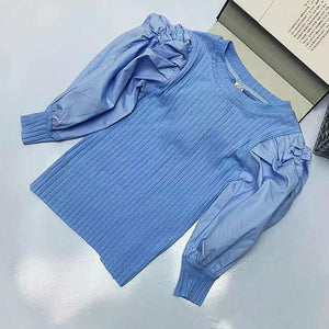 White Baby Girls Long Sleeve Shirt Princess Shirt for Tddler Girl Sweet Pullover Casual Shirt Children Tops Pullover | TageUnlimited
