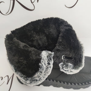 Waterproof Winter Boots for Women  New Faux Fur Long Plush Snow Boots Woman Platform Ankle Boots Warm Cotton Couples Shoes | TageUnlimited