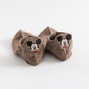 Disney Embroidered women socks shallow mouth Korean cute Japanese tide summer thin Cotton Funny street adult short boat sock | TageUnlimited