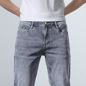 New Men Stretch Skinny Jeans New Spring Fashion Casual Cotton Denim Slim Fit Pants Male Trousers | TageUnlimited