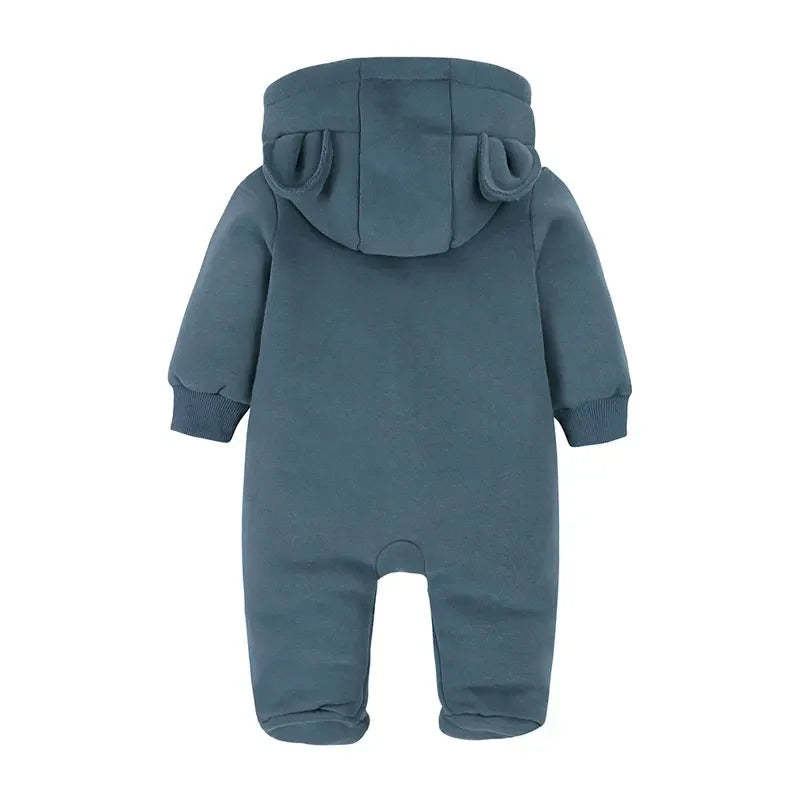 Newborn Baby Boy Clothes Long Sleeve Layette Pajamas Gender Neutral Girls Footies Autumn Winter Warm Infant Pajamas 3-24 Months