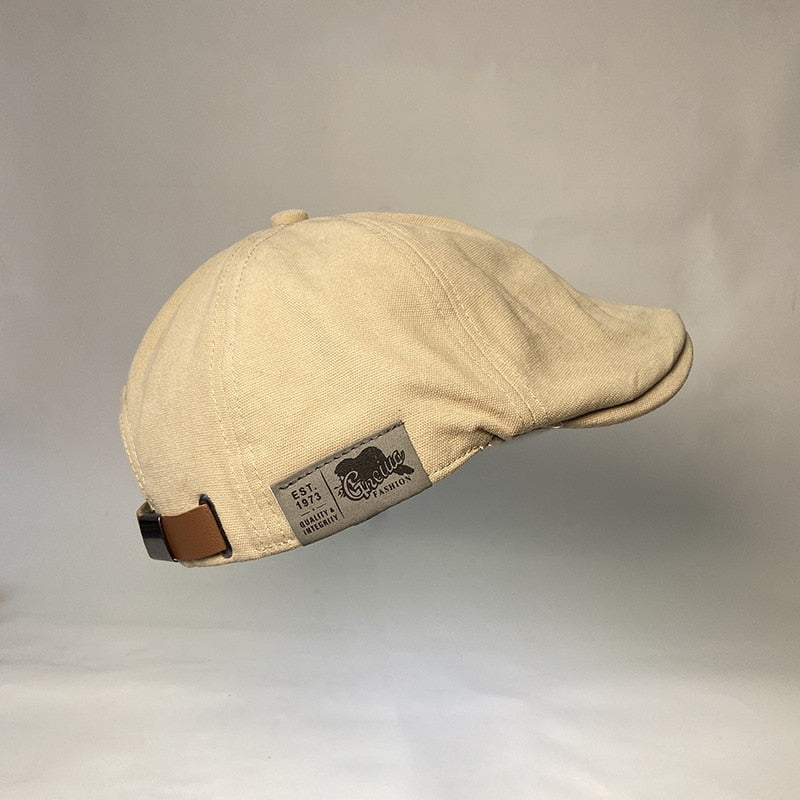 New Wearing Style Men Hats Berets British Western Style Ivy Cap Classic Woman Vintage Cotton And Linen Beret | TageUnlimited