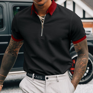 Men Polo Business And Casual Polo Shirt Men Solid Polo Shirts Brand Short-Sleeved Shirt  Man Clothing S-3XL | TageUnlimited