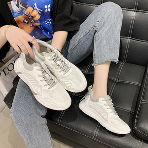 New Autumn Casual Shoes For Woman/man Flat Soft Bottom Sneakers Breathable Mesh Shoes Woman Braided Shoes | TageUnlimited