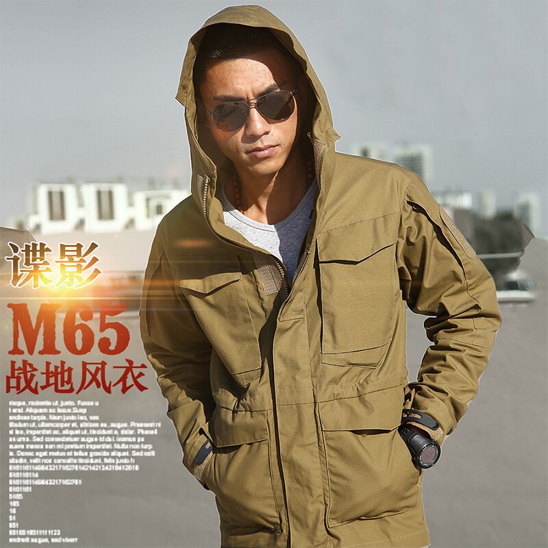 Tactical Windbreaker Men Waterproof Flight Pilot Coat Hoodie Military Field Jacket Winter Autumn | TageUnlimited