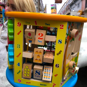 8 in 1 Busy Board Montessori Baby Wooden Cognitive Box Early Education Toys Children Learning Matching Games Interactive Gifts | TageUnlimited