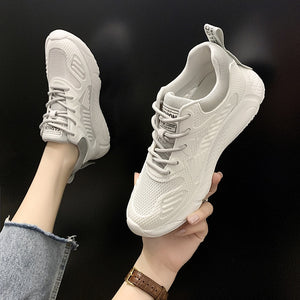 New Autumn Casual Shoes For Woman/man Flat Soft Bottom Sneakers Breathable Mesh Shoes Woman Braided Shoes | TageUnlimited