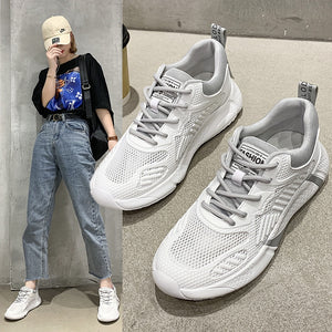 New Autumn Casual Shoes For Woman/man Flat Soft Bottom Sneakers Breathable Mesh Shoes Woman Braided Shoes | TageUnlimited