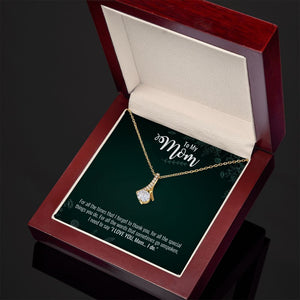 To My Mom | I Do Love You ❤️❤️❤️ | Jewelry | C30084TG, C30084TR, PB23-WOOD, PT-4363, TNM-1, USER-184214 | ShineOn Fulfillment