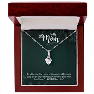 To My Mom | I Do Love You ❤️❤️❤️ | Jewelry | C30084TG, C30084TR, PB23-WOOD, PT-4363, TNM-1, USER-184214 | ShineOn Fulfillment
