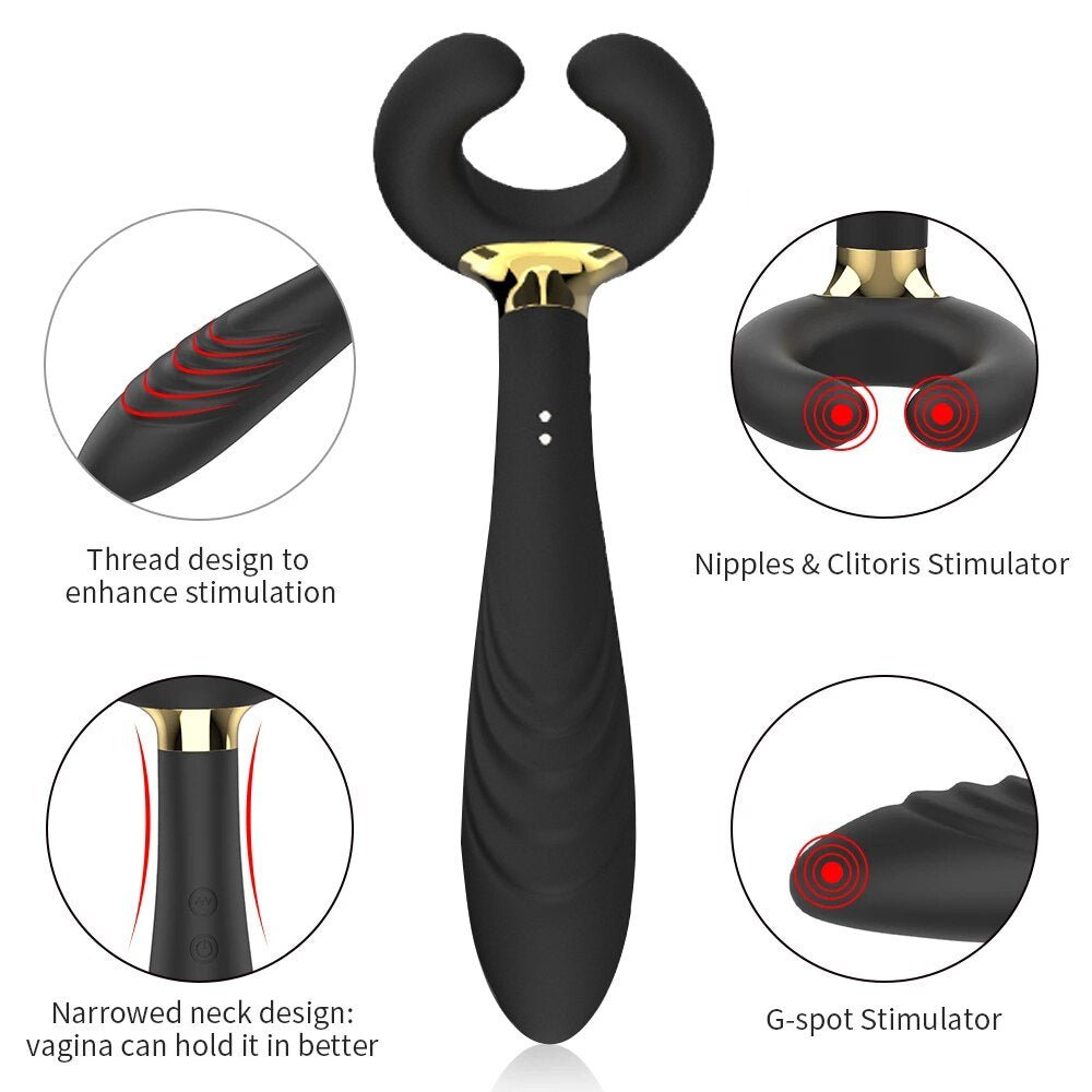 10 Speed Vibrator Double Penetration Anal Plug Butt Plug Vibrator For Men Strap On Penis Vagina Plug Adult Sex Toys For Couples | TageUnlimited