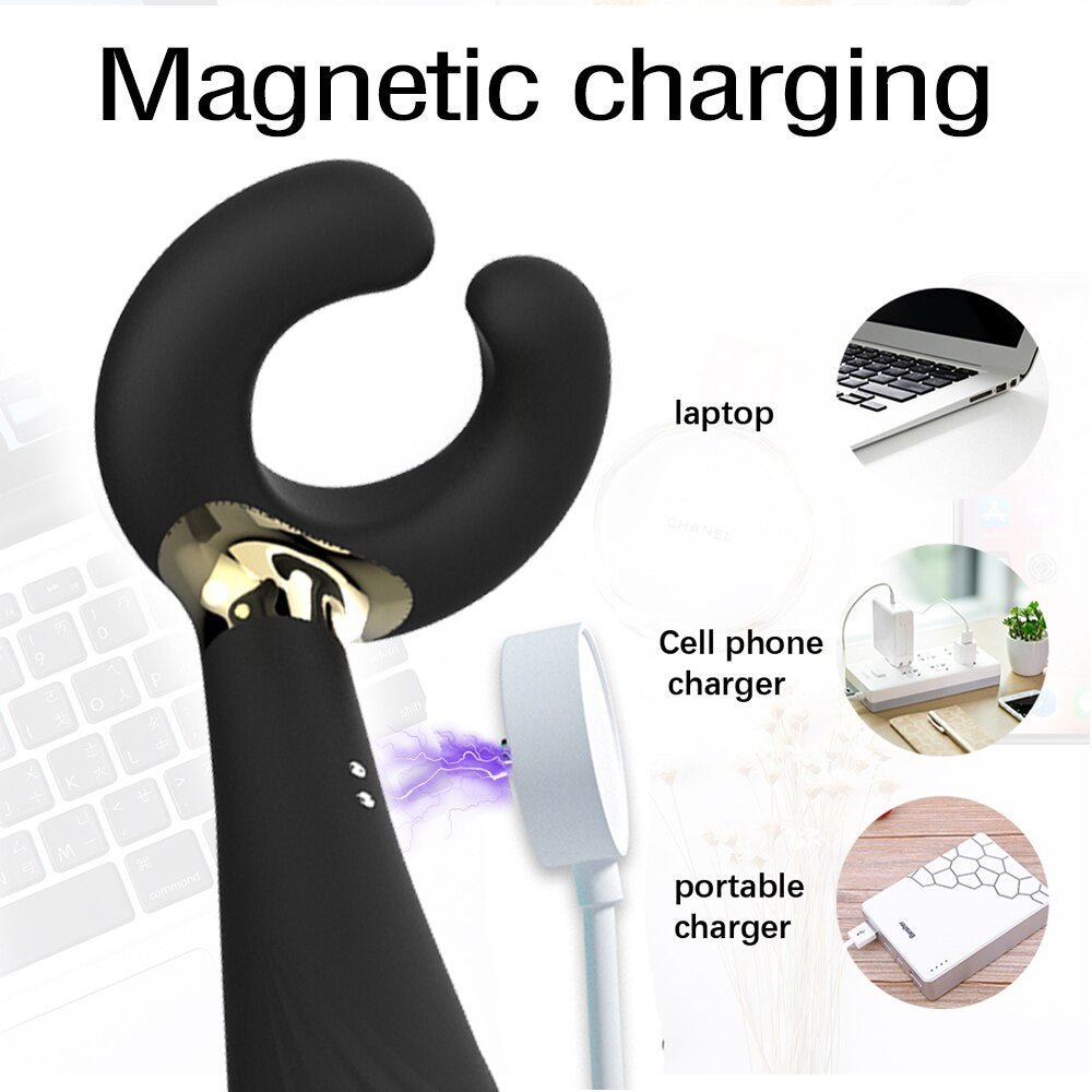 10 Speed Vibrator Double Penetration Anal Plug Butt Plug Vibrator For Men Strap On Penis Vagina Plug Adult Sex Toys For Couples | TageUnlimited