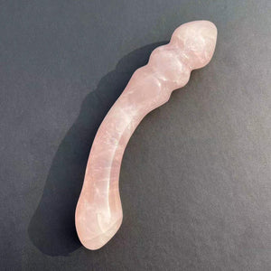 18 cm Large Size Natural Healing Stone Rose Quartz Certified Crystal Dildos Wholesale | Tage-Active