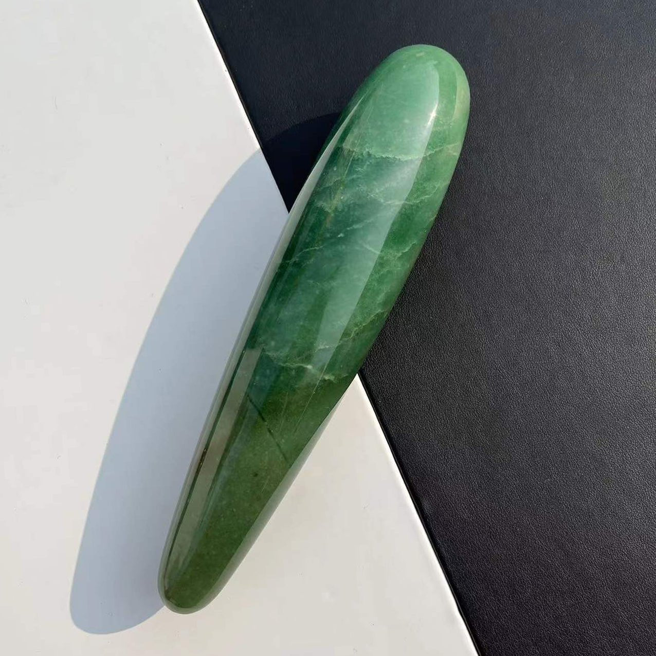 18 cm Large Size Natural Healing Stone Rose Quartz Certified Crystal Dildos. | Tage-Active