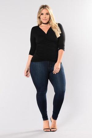 Plus Size Jeans For Women High Waist Stretch Jeans Casual Denim Pencil Pants Fall Winter Clothing L-5XL Drop shipping | 0 | TageUnlimited