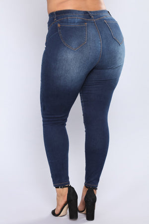 Plus Size Jeans For Women High Waist Stretch Jeans Casual Denim Pencil Pants Fall Winter Clothing L-5XL Drop shipping | 0 | TageUnlimited