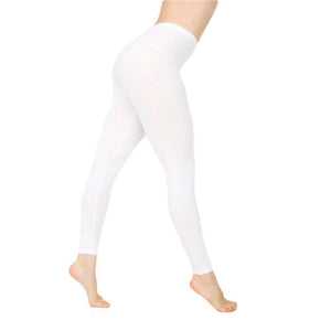 Autumn Spandex Polyester Casual Breathable Women Solid Color Stretchy High Waist Slim Tights Leggings Pencil Pants Trousers | 0 | TageUnlimited