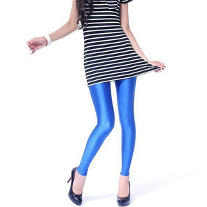 Solid Candy Neon Leggings for Women High Stretched Female Sexy Legging Pants Girl Clothing Leggins | 0 | TageUnlimited