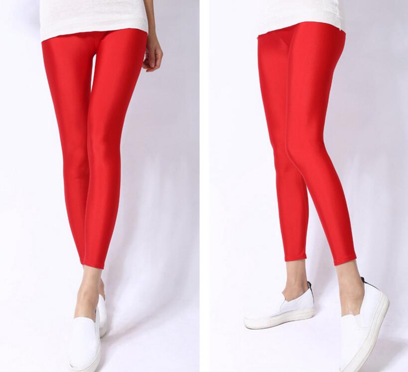 Solid Candy Neon Leggings for Women High Stretched Female Sexy Legging Pants Girl Clothing Leggins | 0 | TageUnlimited