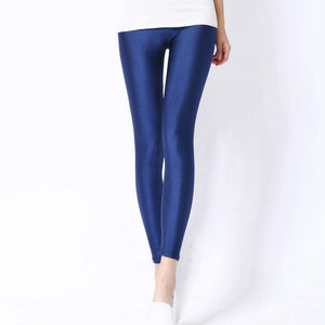 New Spring Autume Solid Candy Neon Leggings for Women High Stretched Female Sexy Legging Pants Girl Clothing Leggins | 0 | TageUnlimited