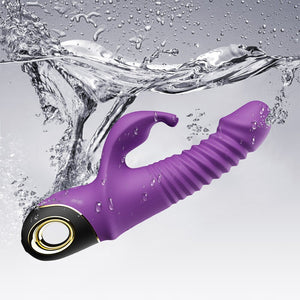 Rabbit Thrusting Vibrator Automatic Telescopic G-Spot Clitoris Stimulator Female Masturbation Sex Toys For Women Adults | TageUnlimited