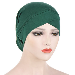Women Solid color Under Scarf Cap turban femme musulman Ready to wear hijab cap female headscarf bonnet muslim inner hijabs | TageUnlimited