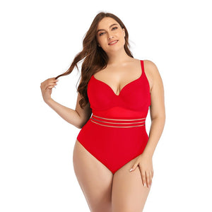 New Large Size Swimsuits For Women One Piece Plus Swimwear Sexy Swim Suit 1 piece 3xl xxl one-piece Bikini Set Bathing Suit | TageUnlimited