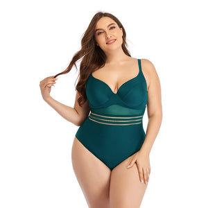 New Large Size Swimsuits For Women One Piece Plus Swimwear Sexy Swim Suit 1 piece 3xl xxl one-piece Bikini Set Bathing Suit | TageUnlimited