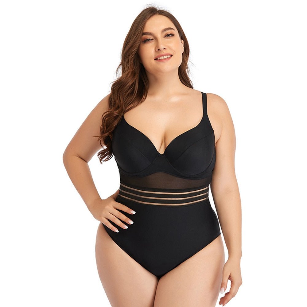New Large Size Swimsuits For Women One Piece Plus Swimwear Sexy Swim Suit 1 piece 3xl xxl one-piece Bikini Set Bathing Suit | TageUnlimited