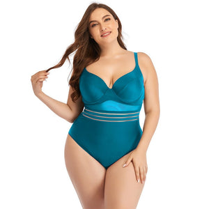 New Large Size Swimsuits For Women One Piece Plus Swimwear Sexy Swim Suit 1 piece 3xl xxl one-piece Bikini Set Bathing Suit | TageUnlimited