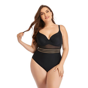 New Large Size Swimsuits For Women One Piece Plus Swimwear Sexy Swim Suit 1 piece 3xl xxl one-piece Bikini Set Bathing Suit | TageUnlimited