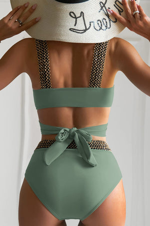 Sexy Women Swimsuits Two Pieces Triangle Summer Bathing Suit Criss Cross Bikinis Beachwear Bikini Set Female Thong | TageUnlimited