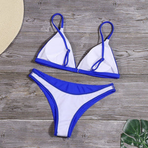 Sexy Bikini Set New Women Solid Bathing Suit Swimwear Summer Beach Wear Female Low Waist Red Swimsuit Women Sexy Beachwear | TageUnlimited
