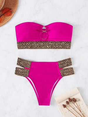 Swimsuit Female Swimwear Women Luxury Bikini Set Bather Swimming Beachwear | TageUnlimited