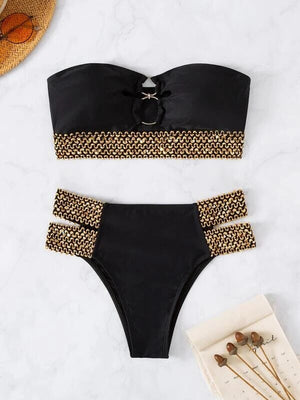 Swimsuit Female Swimwear Women Luxury Bikini Set Bather Swimming Beachwear | TageUnlimited