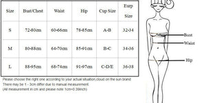 Women Split Swimsuit Sexy Bandage Gilded Bikini | TageUnlimited