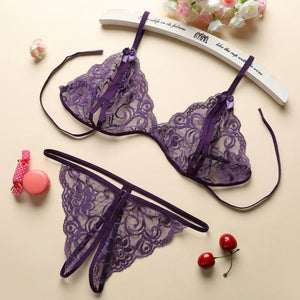 Sexy Women Lace Tulle Lingerie Set | 0 | TageUnlimited