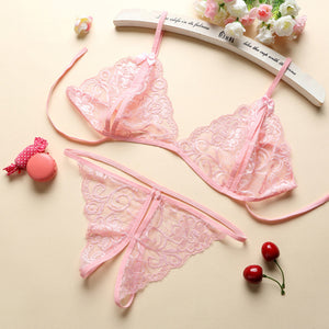 Sexy Women Lace Tulle Lingerie Set | 0 | TageUnlimited