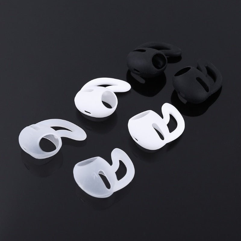 3 Pairs Ear Hooks for Air Pods Pro Anti-Slip Earbuds Covers Tips earphones silicone ear caps Accessories for Apple Air Pods Pro | 0 | TageUnlimited