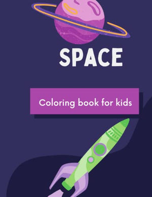 Space Coloring Book For Kids | Arts & Photography, Book | TageUnlimited