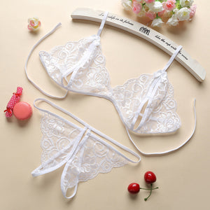 Sexy Women Lace Tulle Lingerie Set | 0 | TageUnlimited