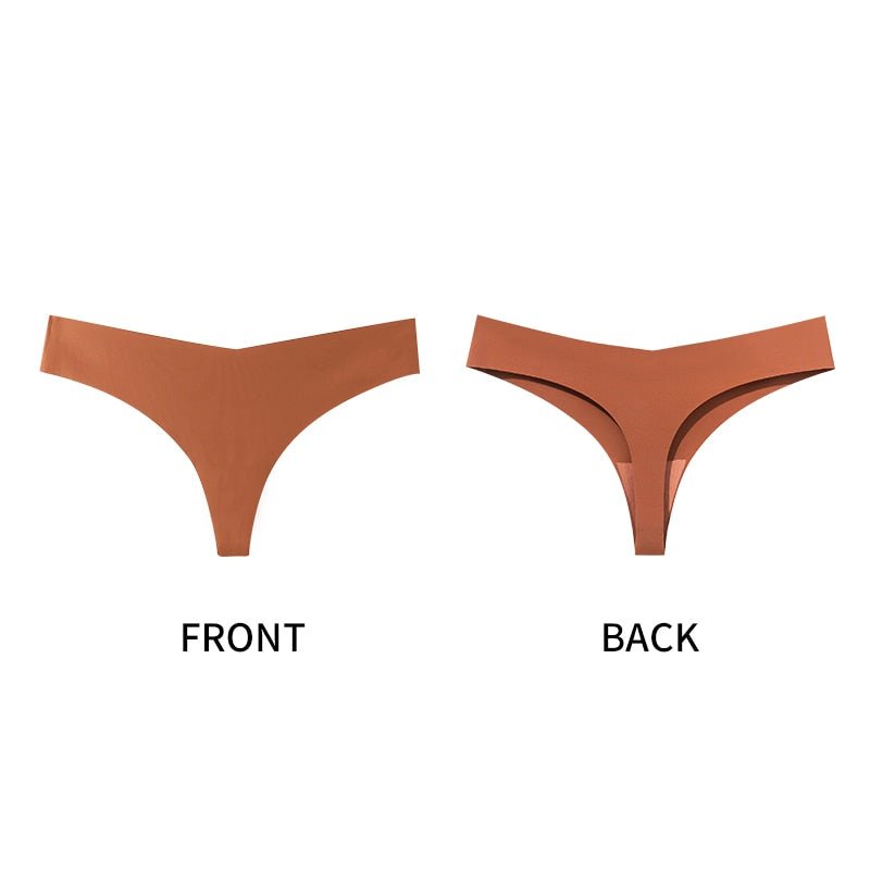 3Pcs/Set Seamless Thong Plus Size Seamless Panties Women G-String Brief Ladies Lingerie Intimates Female Underwear EUR US Size | TageUnlimited