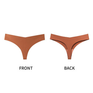 3Pcs/Set Seamless Thong Plus Size Seamless Panties Women G-String Brief Ladies Lingerie Intimates Female Underwear EUR US Size | TageUnlimited
