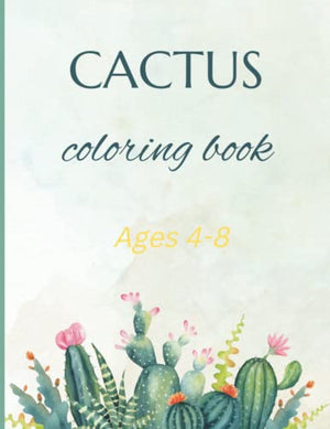 Cactus Coloring Book for Kids | Book, Gardening | TageUnlimited