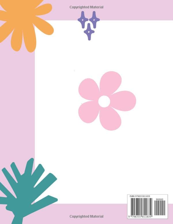Flowers Coloring Book For Adults
