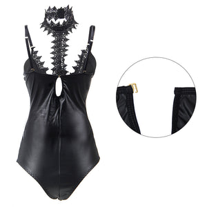 Faux leather jumpsuit | 0 | TageUnlimited