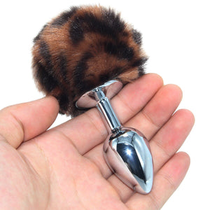 8 Colour Bunny Tail Stainless Steel Anal Plug Erotic Dildo Sexo Butt Plug Tail Anus Sex Shop Adults Game Sex Toys for Woman | TageUnlimited