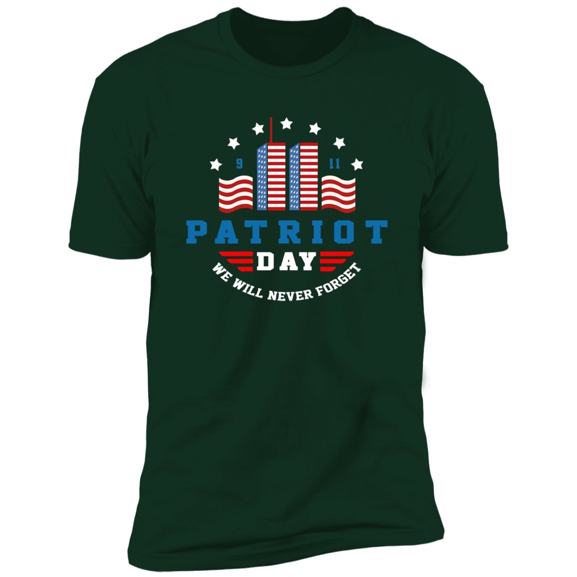 9/11 Patriot Day T-Shirt | T-Shirts | Featured Products, Men, Short Sleeve, T-Shirts | TageUnlimited